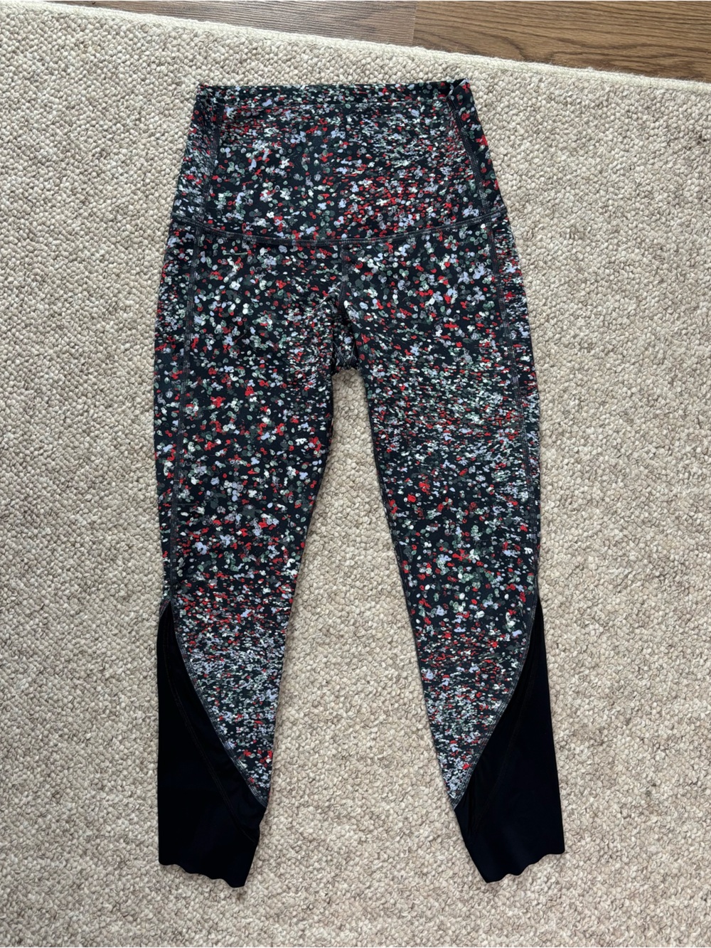 Lululemon Wunder Under High-Rise Crop 23" *Updated Scallop Full-On Luxtreme